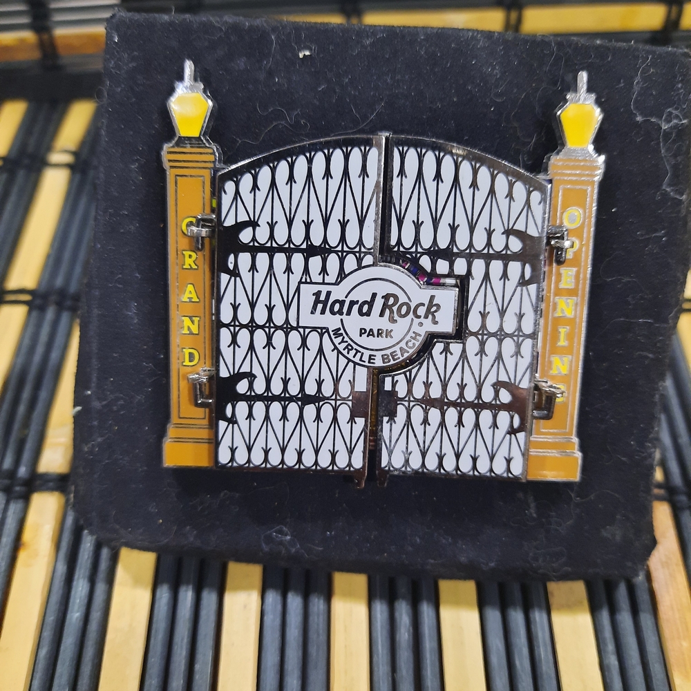 Hard Rock Park Grand Opening Pin